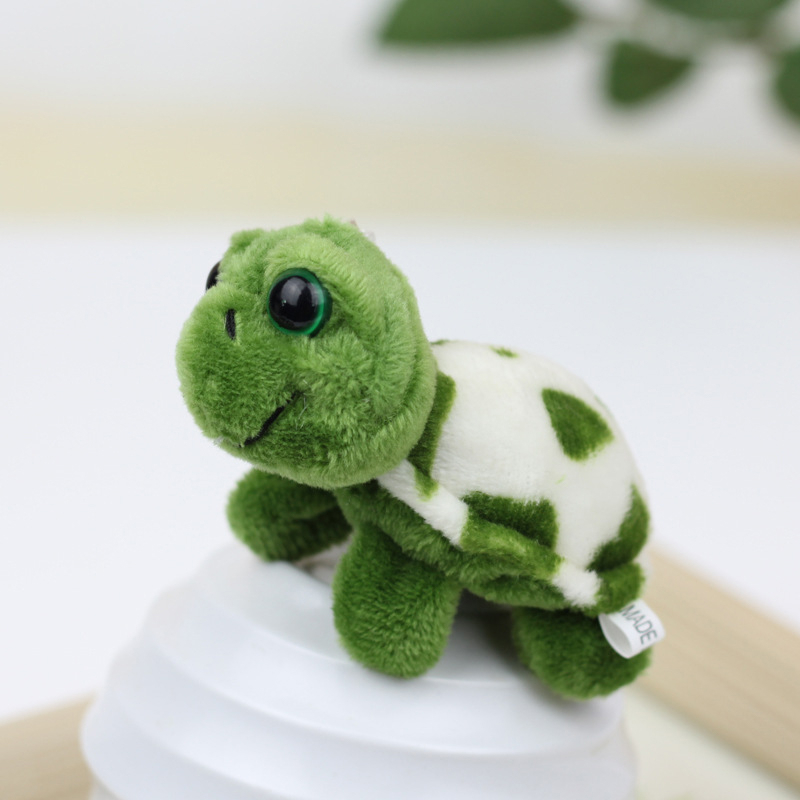 Plush Turtle Keychain