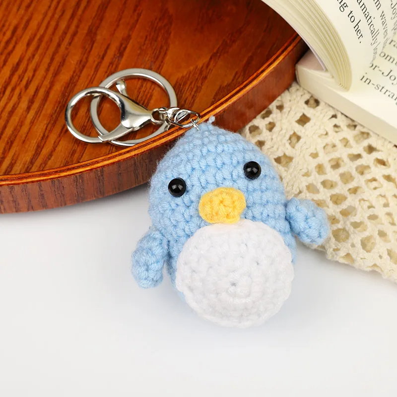 Kawaii Crochet Character Keychain (210Designs)