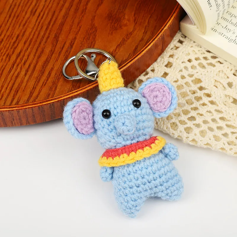 Kawaii Crochet Character Keychain (210Designs)