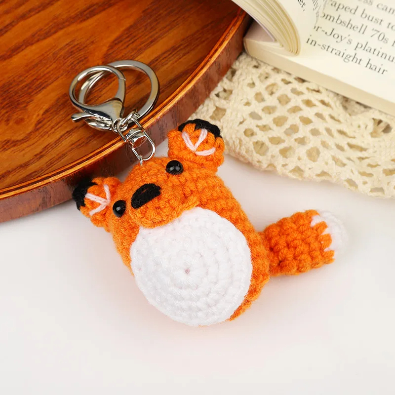 Kawaii Crochet Character Keychain (210Designs)