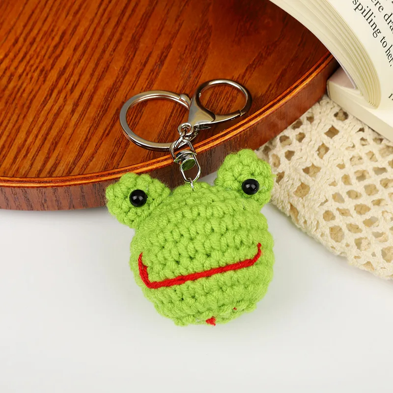 Kawaii Crochet Character Keychain (210Designs)