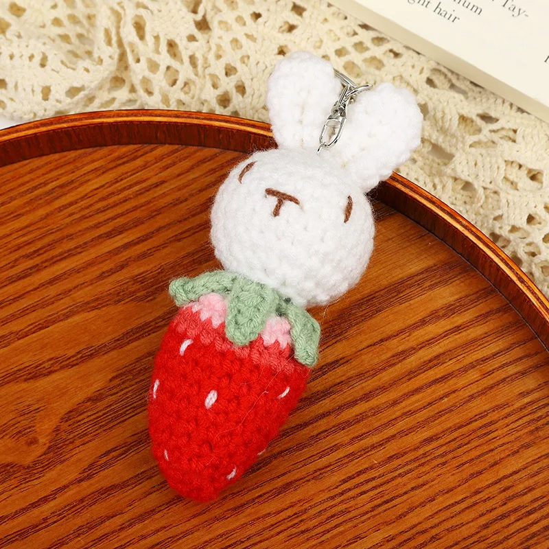 Kawaii Crochet Character Keychain (210Designs)