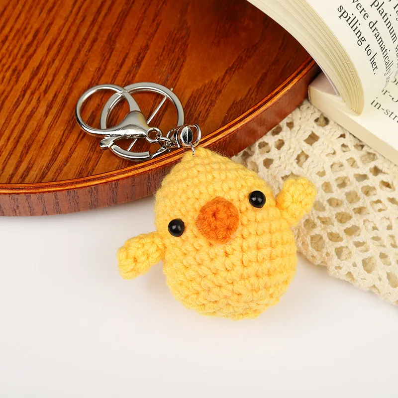 Kawaii Crochet Character Keychain (210Designs)