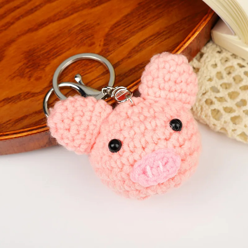 Kawaii Crochet Character Keychain (210Designs)