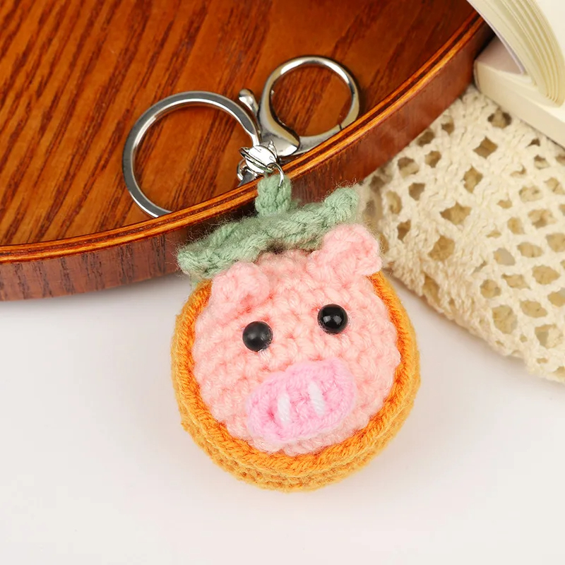 Kawaii Crochet Character Keychain (210Designs)