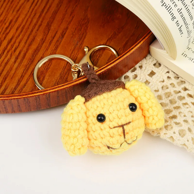 Kawaii Crochet Character Keychain (210Designs)