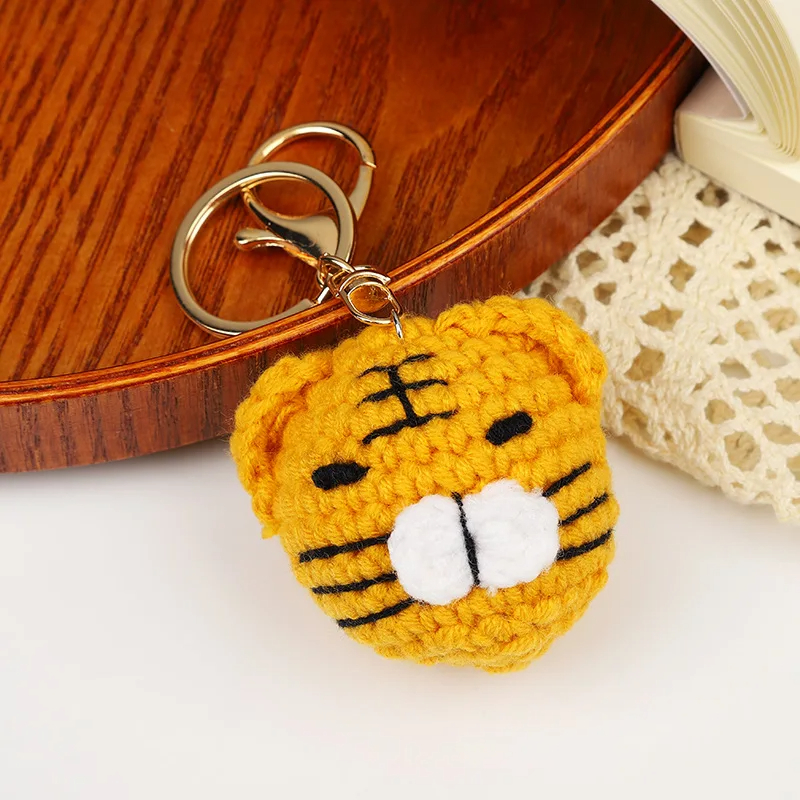 Kawaii Crochet Character Keychain (210Designs)