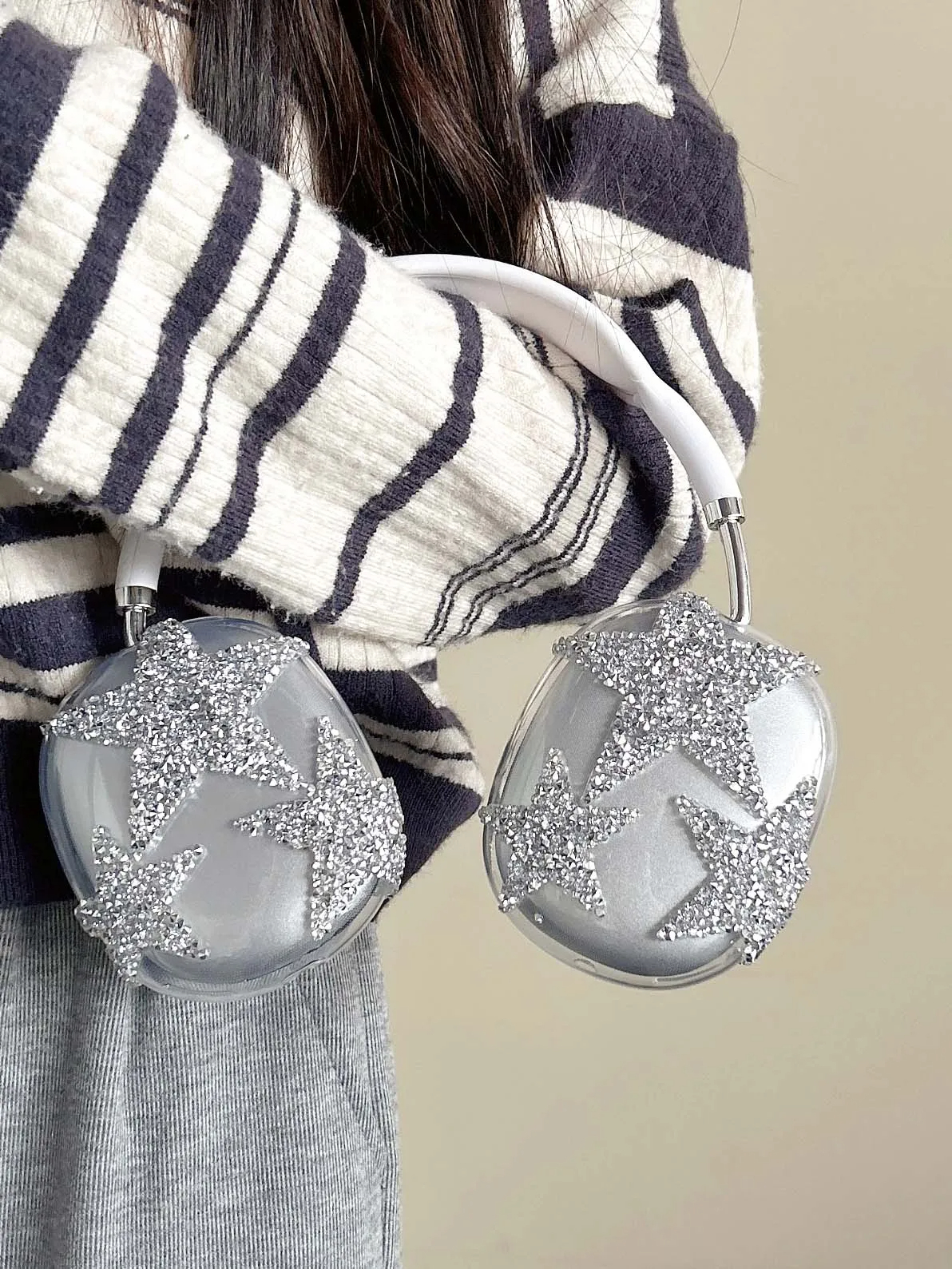 Sparkle Stars Headphone Covers