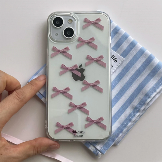 Pink Bows iPhone Case