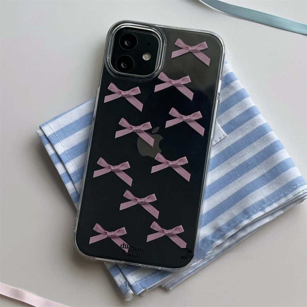 Pink Bows iPhone Case