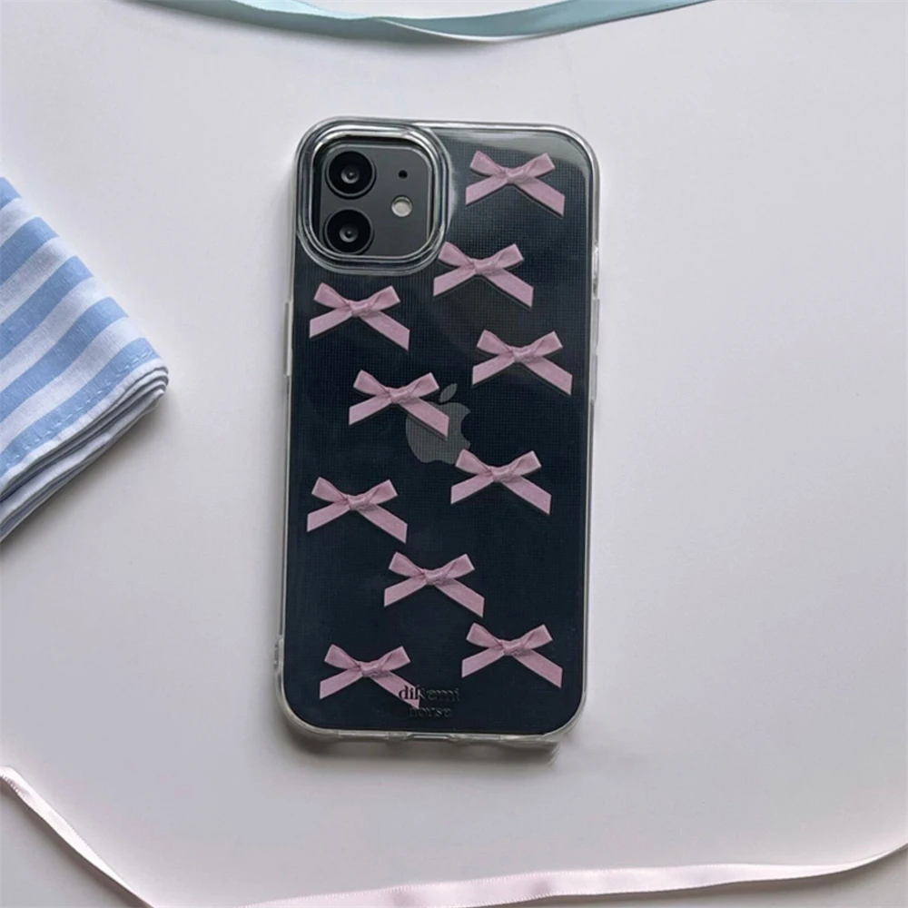 Pink Bows iPhone Case