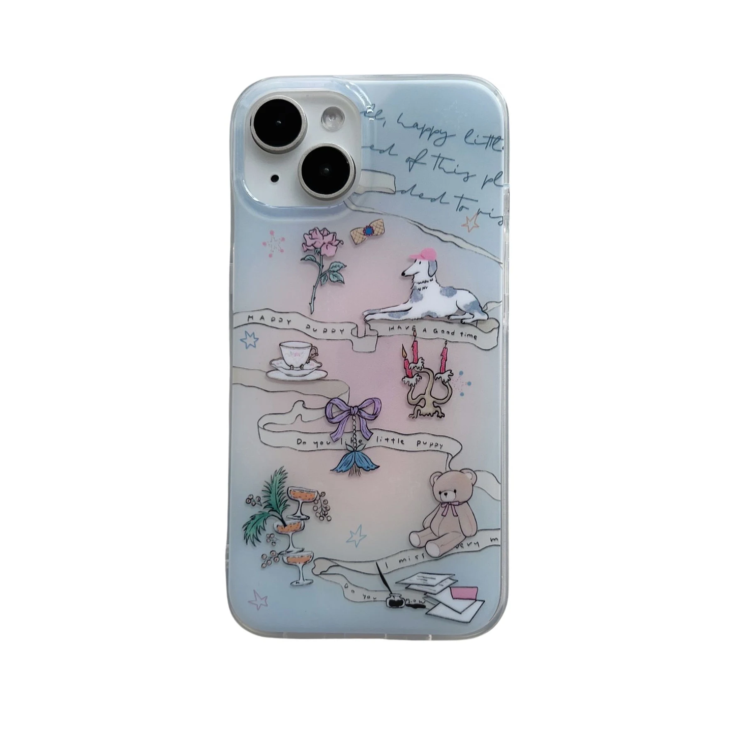 High Teen Doodles iPhone Case