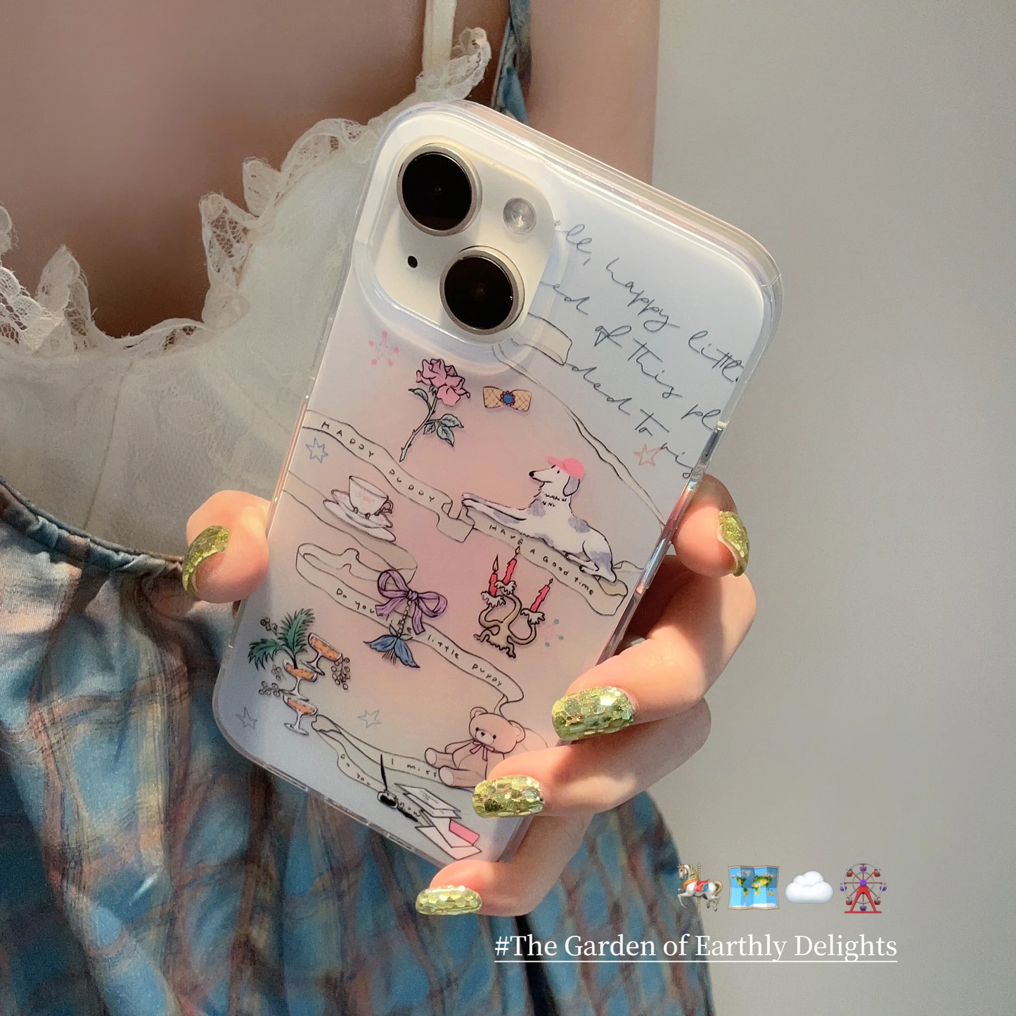 High Teen Doodles iPhone Case