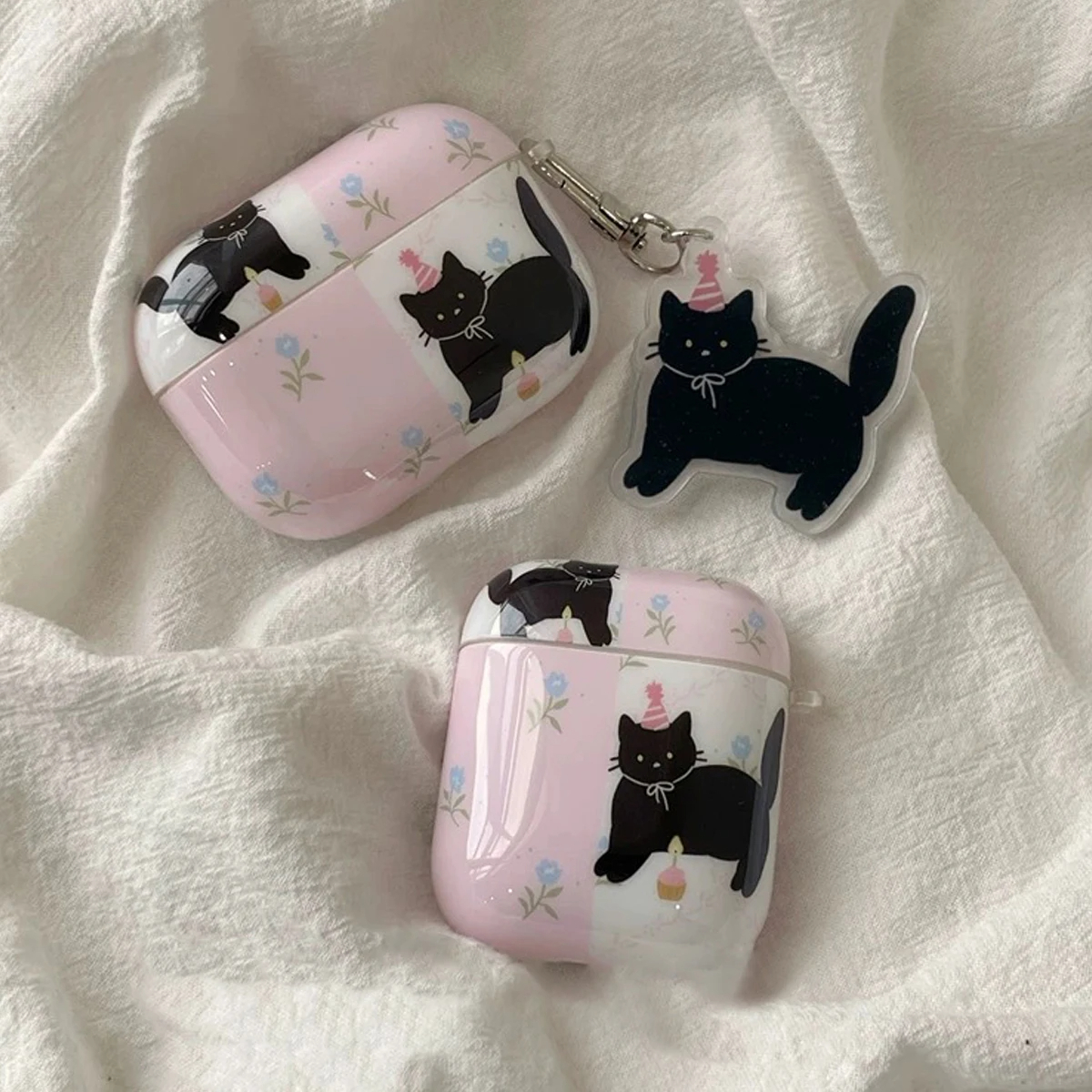 Party Cats AirPods Charger Case Cover