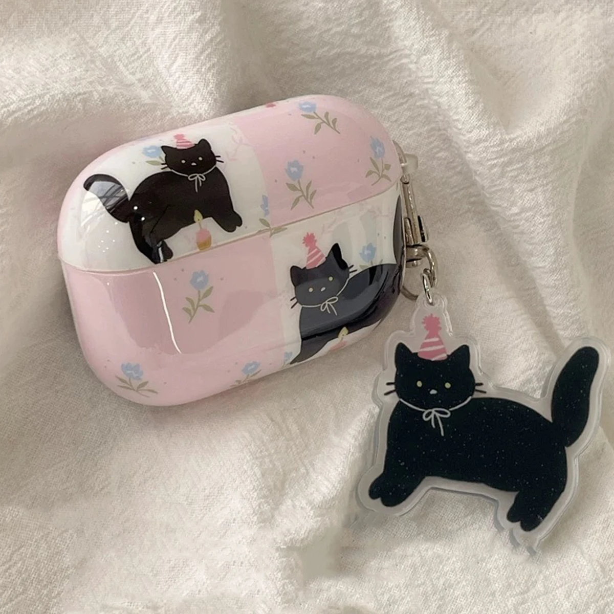 Party Cats AirPods Charger Case Cover