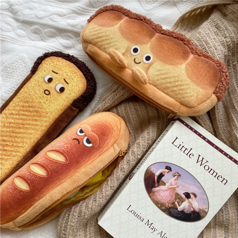 Bread Character Pencil Case (3 Designs)