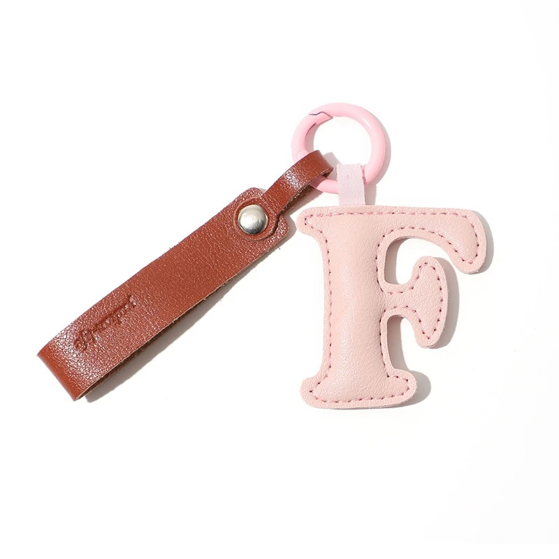 Puffy Letter Initial Bag Charm (26 Designs)