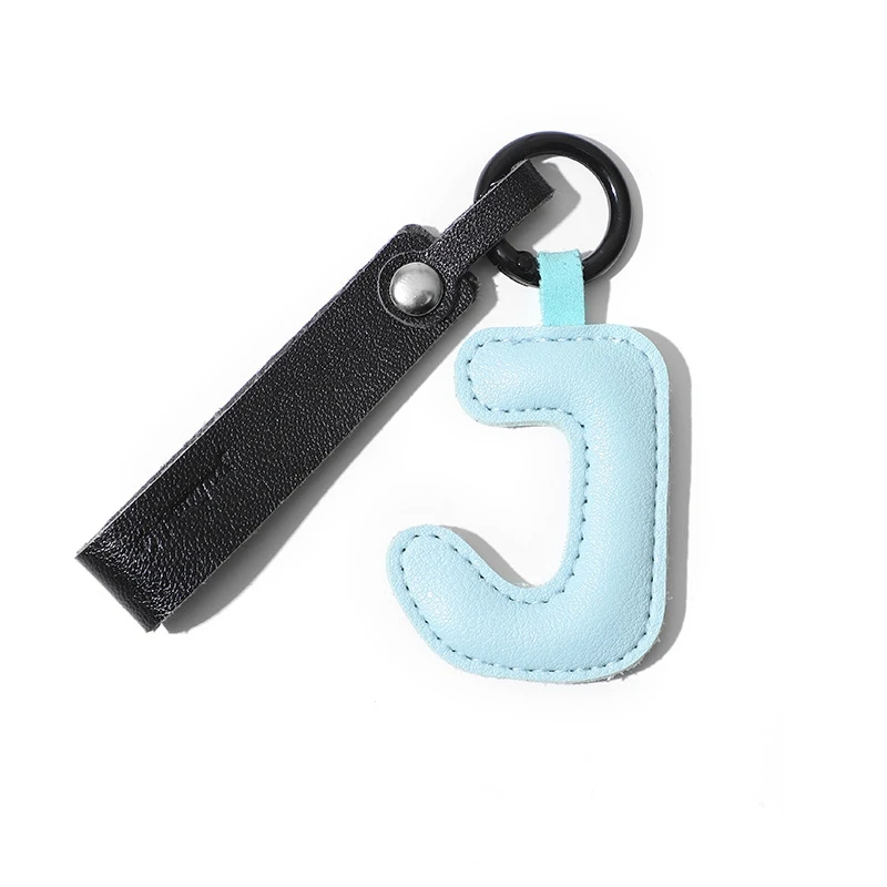 Puffy Letter Initial Bag Charm (26 Designs)