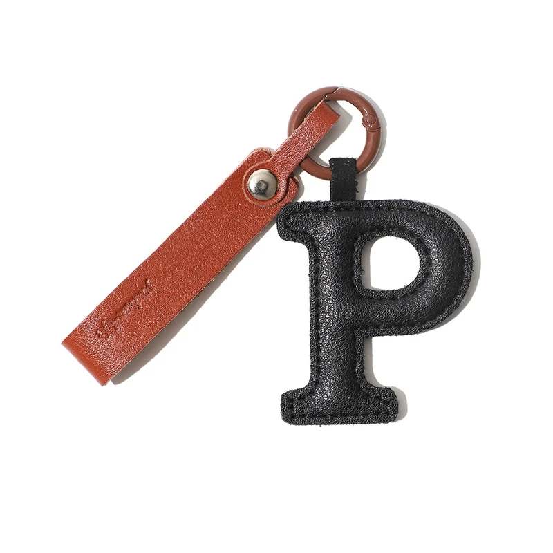 Puffy Letter Initial Bag Charm (26 Designs)