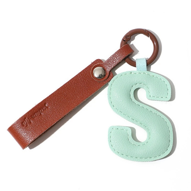 Puffy Letter Initial Bag Charm (26 Designs)