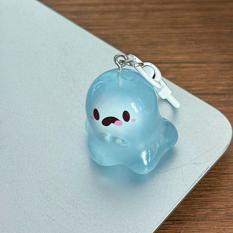 Glow in the Dark Ghost Character Clip on Charms (6 Designs)