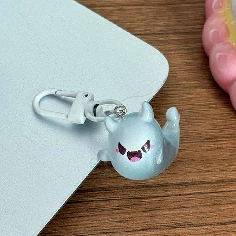 Glow in the Dark Ghost Character Clip on Charms (6 Designs)