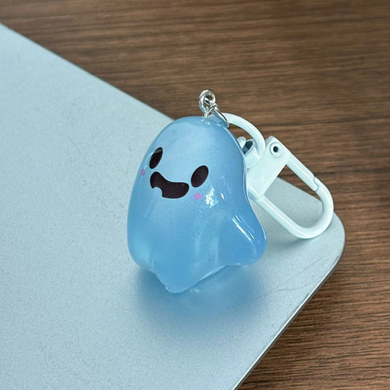 Glow in the Dark Ghost Character Clip on Charms (6 Designs)