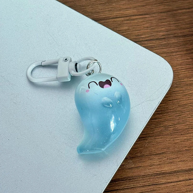 Glow in the Dark Ghost Character Clip on Charms (6 Designs)