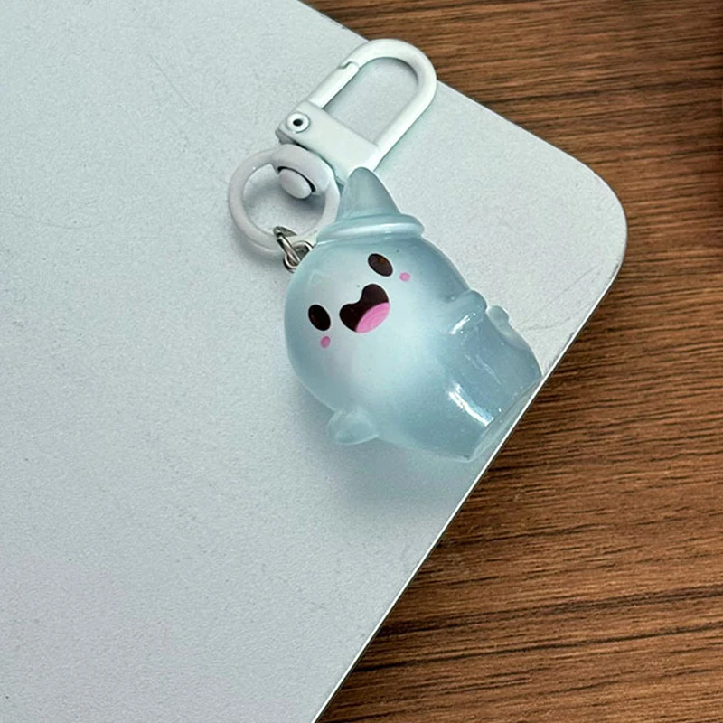 Glow in the Dark Ghost Character Clip on Charms (6 Designs)