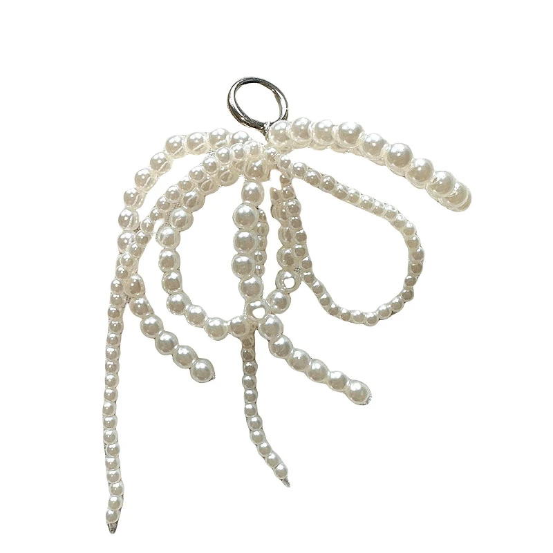 Coquette Pearl Ribbon Shoe Charms (2 Colours)