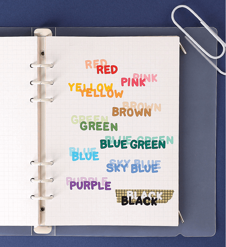 Alphabet Letter Sticker Sheet Set (6 Sheets)