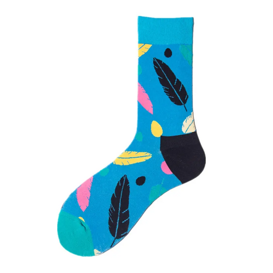 Feather Crew Socks