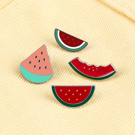 Watermelon Enamel Pin (4 Designs)