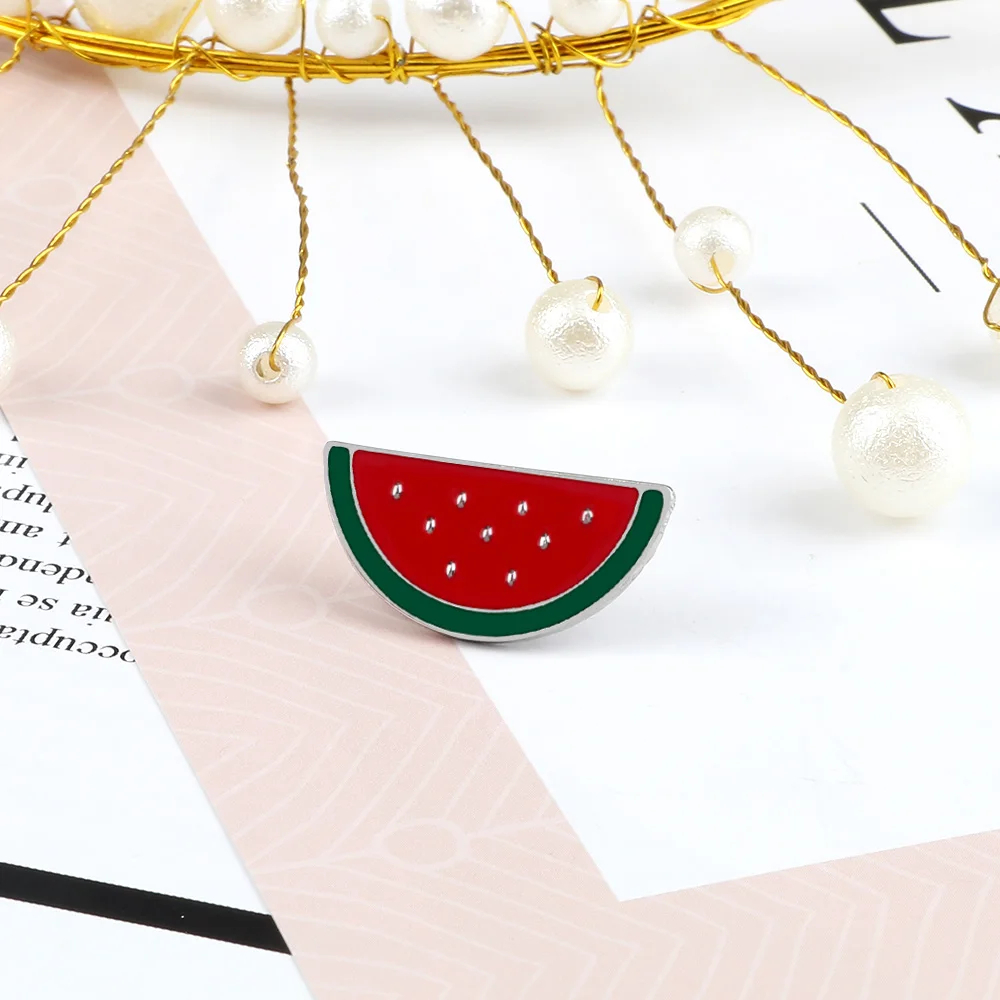 Watermelon Enamel Pin (4 Designs)