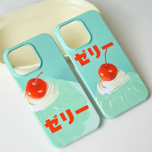 Japanese Cherry Jelly iPhone Case (2 Designs)