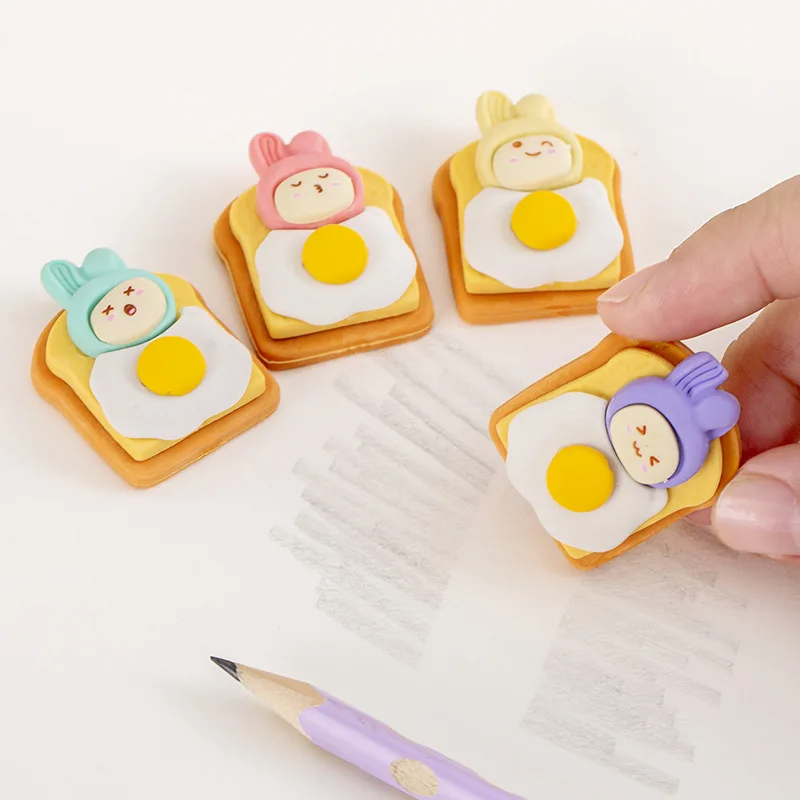 Toast Bunnies Eraser Pack