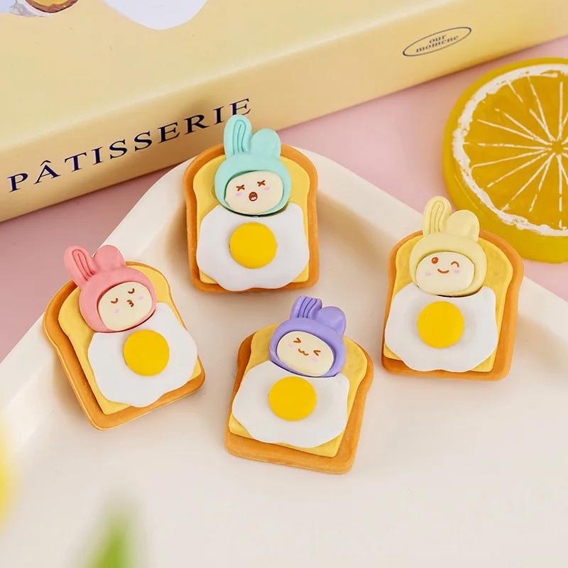 Toast Bunnies Eraser Pack