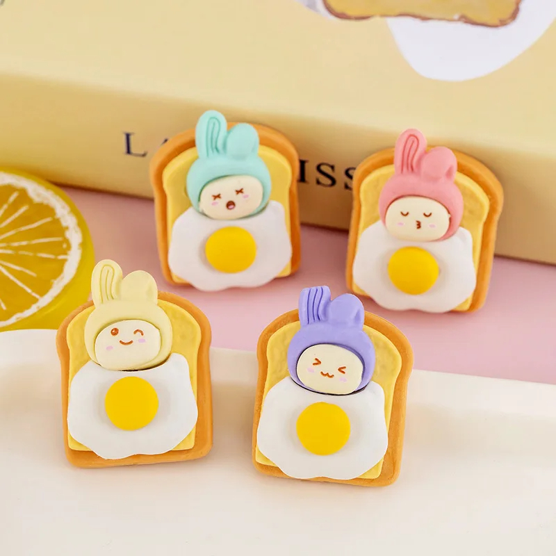 Toast Bunnies Eraser Pack