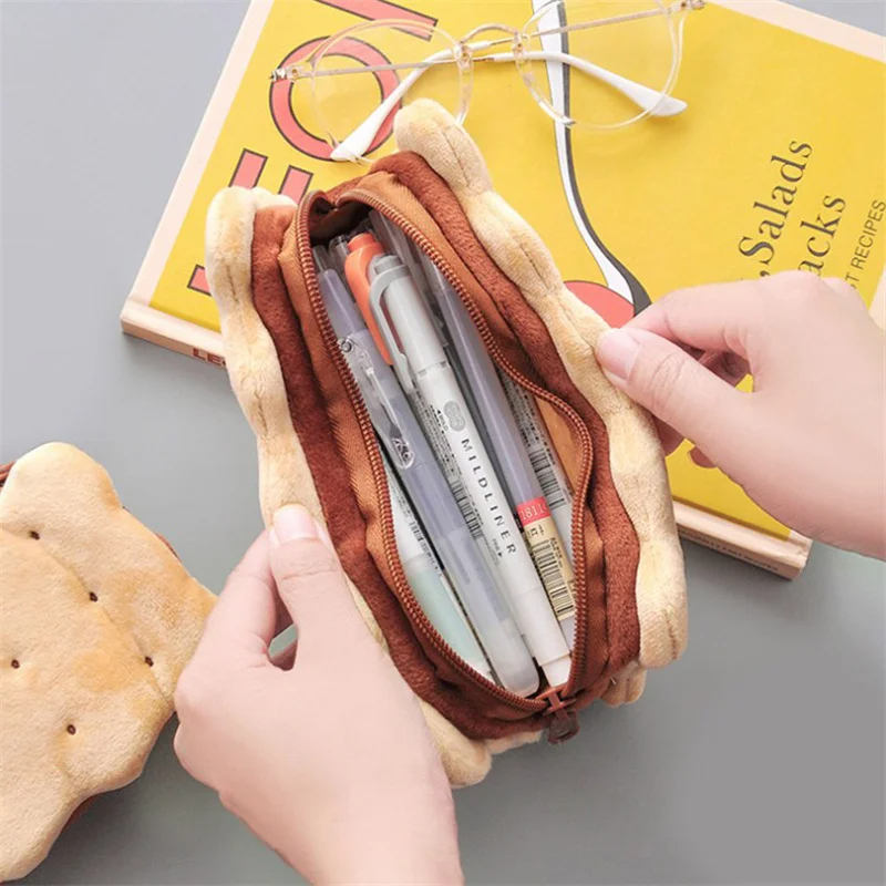 Caramel Biscuit Pencil Case