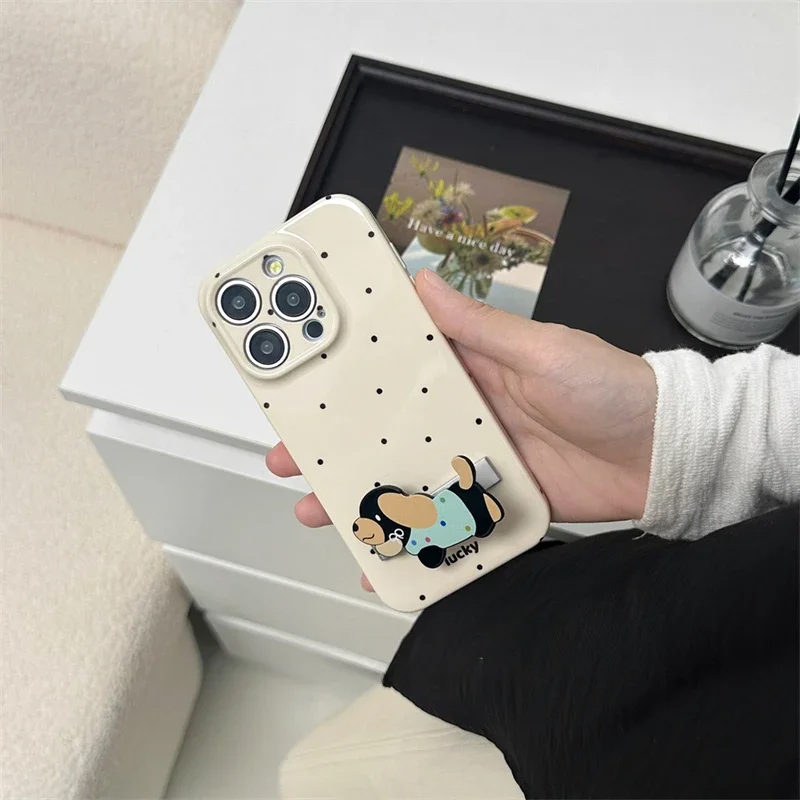 Pastel Puppies Phone Folding Stand (5 Designs)