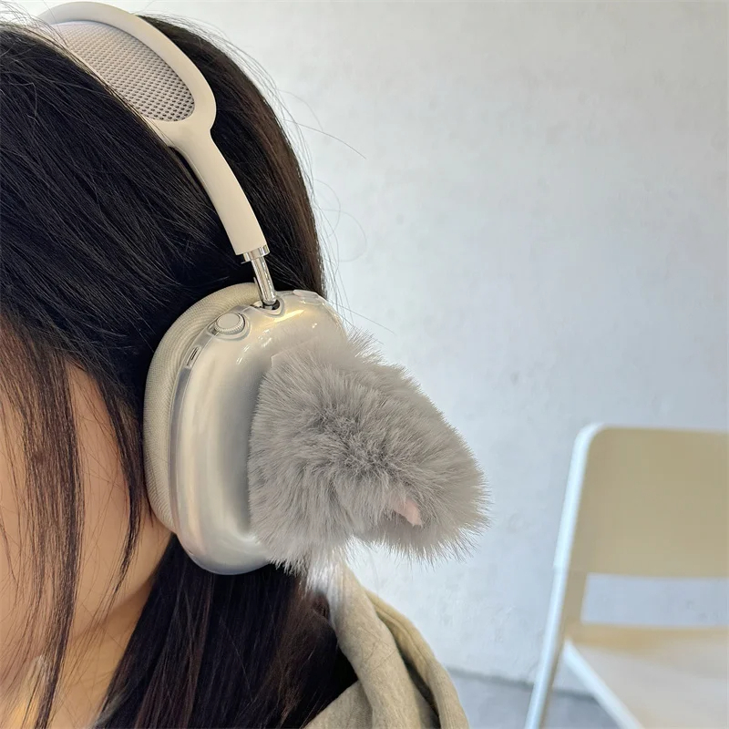 Plush Animal Ears Headphone Covers (6 Designs)