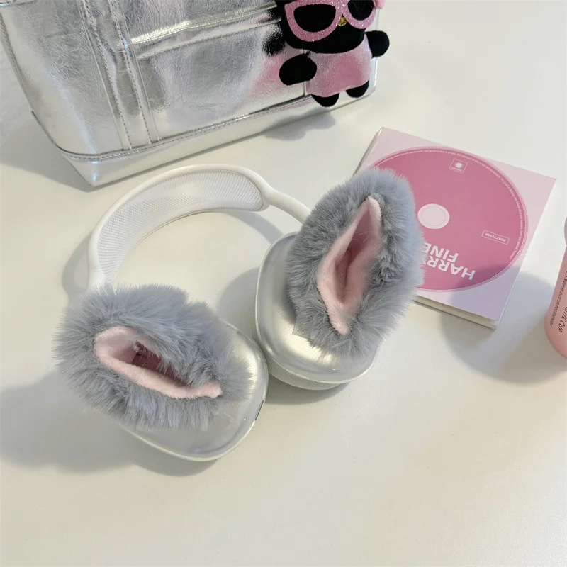 Plush Animal Ears Headphone Covers (6 Designs)