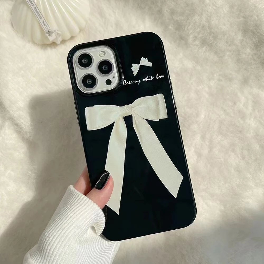 White Bow iPhone Case