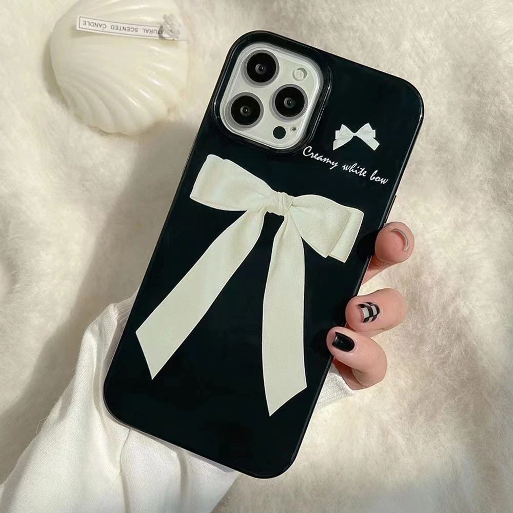 White Bow iPhone Case