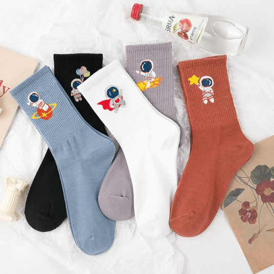 Astronaut Ankle Socks (5 Designs)