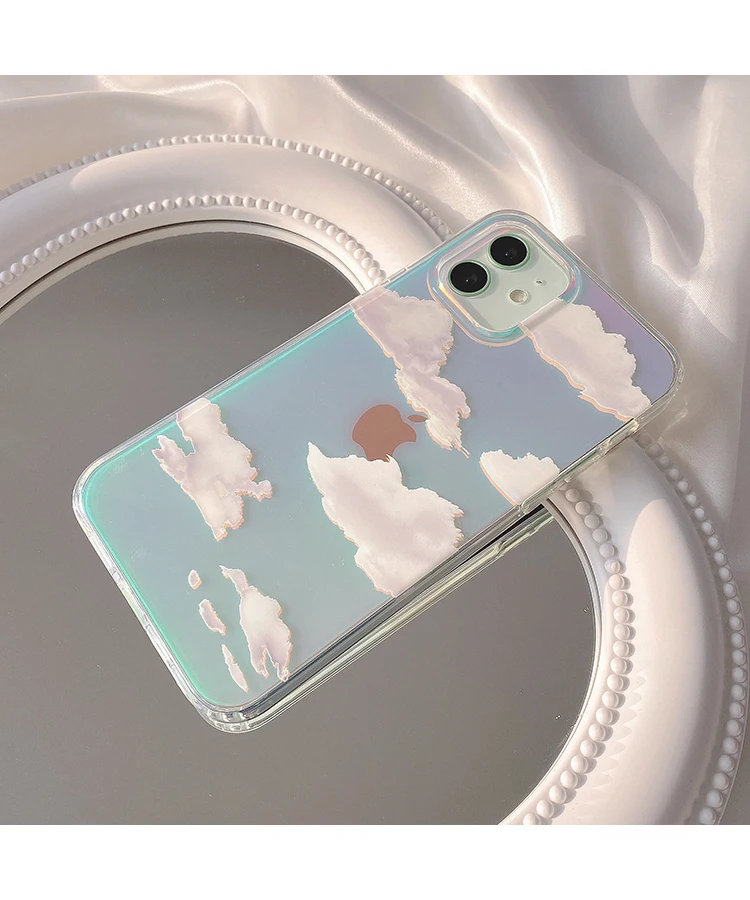 Iridescent Clouds iPhone Case