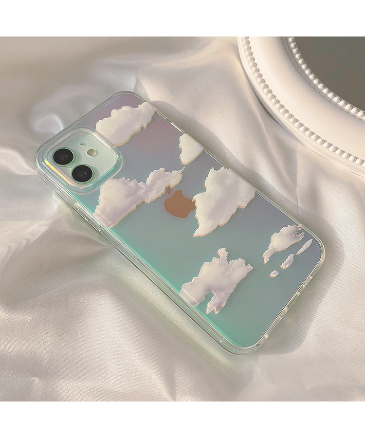 Iridescent Clouds iPhone Case