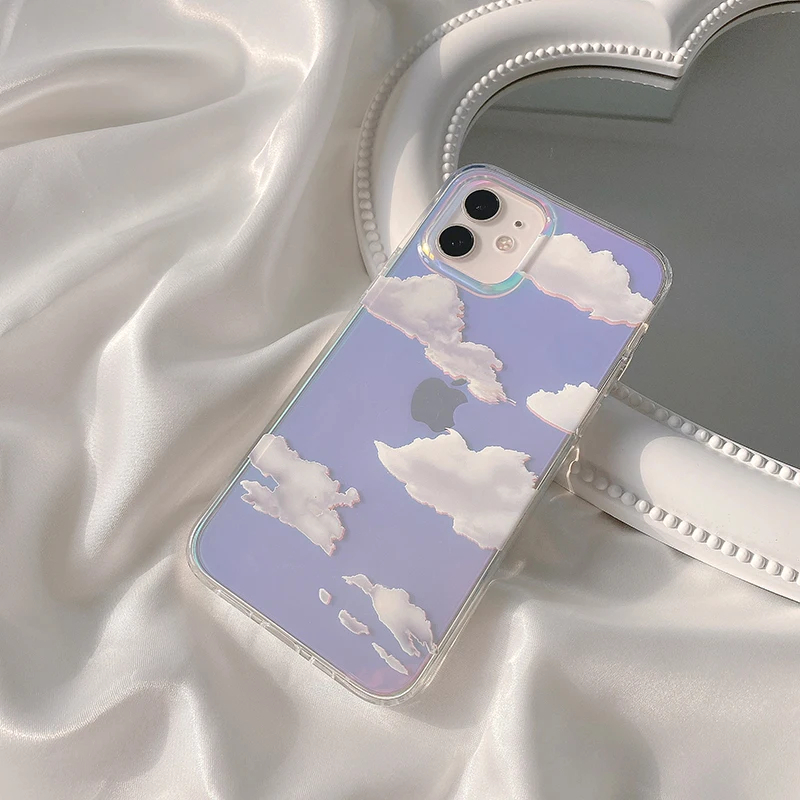 Iridescent Clouds iPhone Case