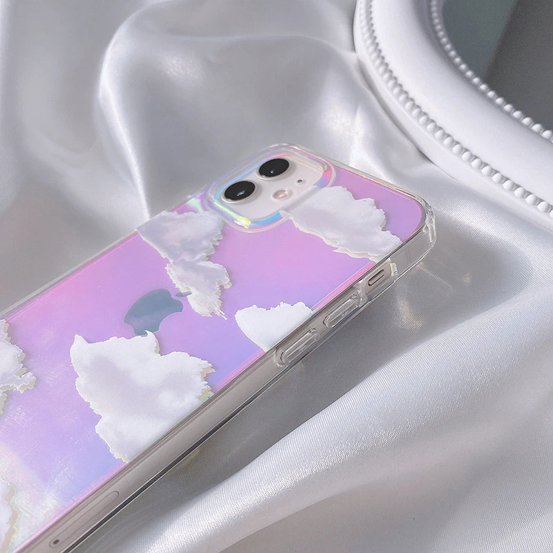 Iridescent Clouds iPhone Case