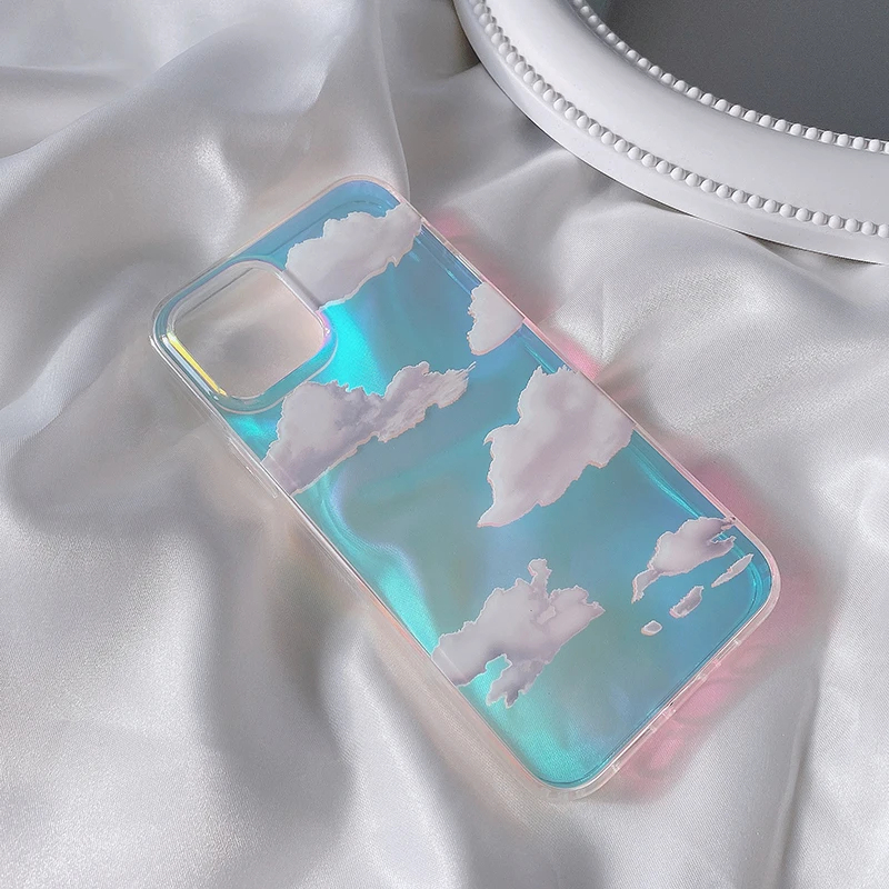 Iridescent Clouds iPhone Case